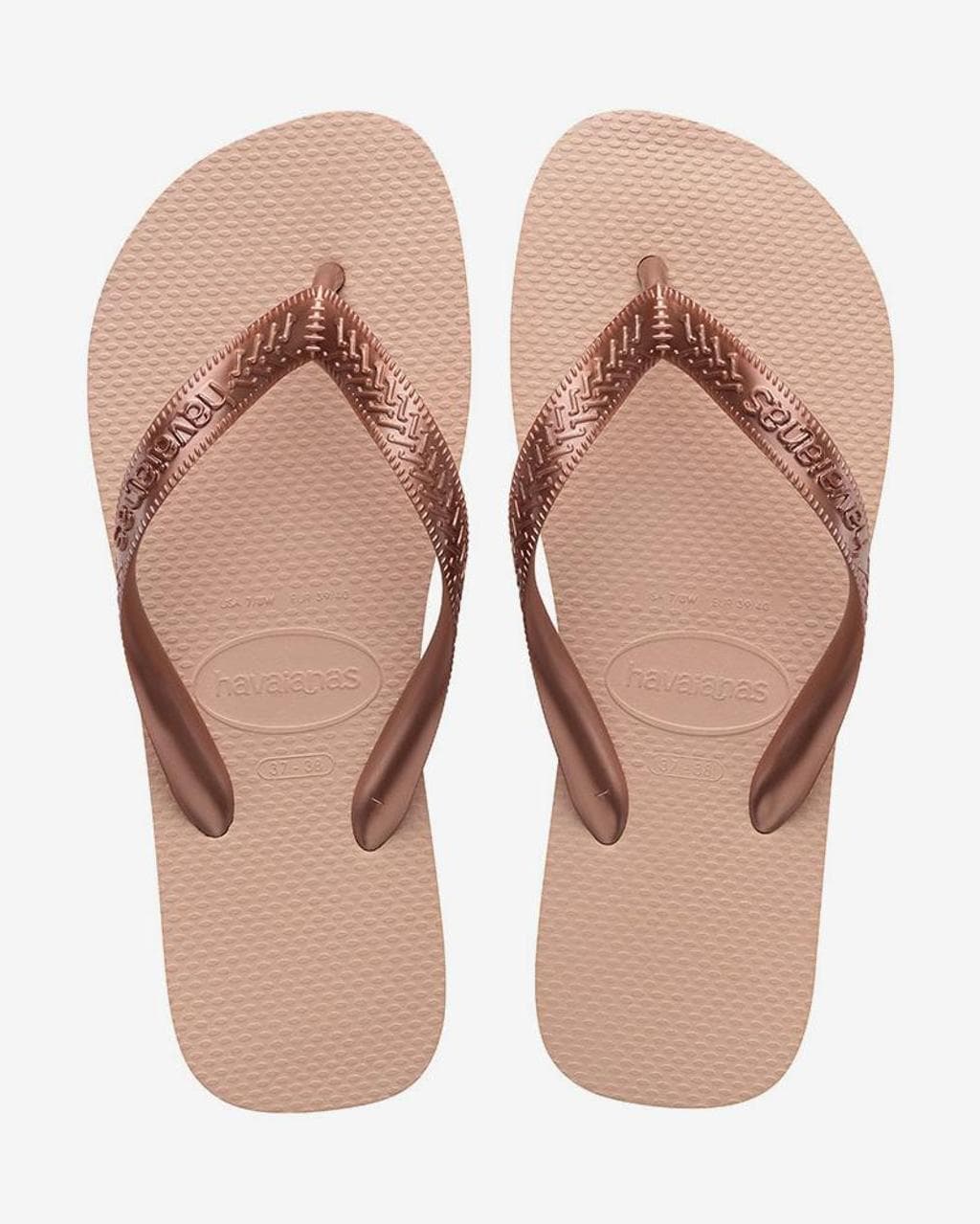 Tongs Havaianas Top Tiras rose clair femme - 33-34