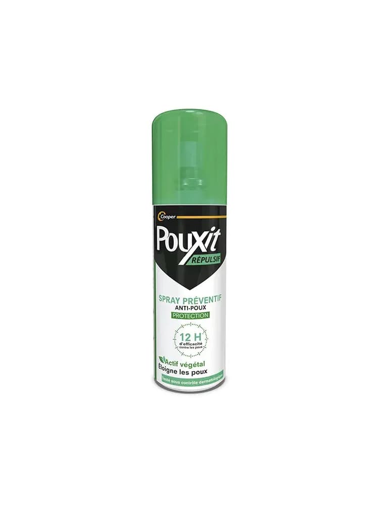 Pouxit éepulsif Spray Préventif Anti-Poux 12h 75 ml